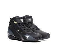 Dainese Herian D-WP Moto Motorcycle Riding Shoes Black / White / Fluo Yellow