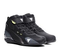 DAINESE HERIAN D-WP WATERPROOF MOTORCYCLE SHOES Q90 BLACK WHITE FLUO YELLOW