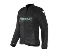 Dainese - Herosphere Air Tex Jacket Wmn, Textile Motorcycle Jacket, Ventilated And Summer, Women, Black/Grey/Light Green, 52