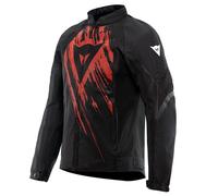 Dainese Herosphere Motorcycle Motorbike Textile Jacket Black / Red Tarmac