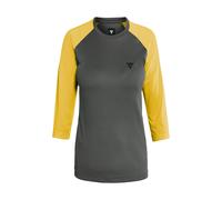 Dainese HG Bondi 3/4 Sleeve Womens Jersey Dark Grey, Yellow S