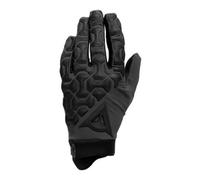 Dainese - HGR Gloves Ext, MTB Gloves with Protective Anti-abrasion Pattern, Touch Screen Compatibility, Unisex, Black/Black, XS