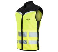 DAINESE HI VIS VEST EXPLORER YELLOW FLUO SAFETY MOTORCYCLE MOTORBIKE VEST