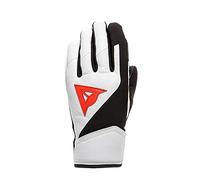 Dainese - Hp Gloves Sport, Leather Ski Gloves, Thermal, with Palm Reinforcements, for Men and Women, White/Black, XS