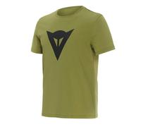 Dainese Men's Hyper Speed Demon Short-Sleeved Crew-Neck T-Shirt, Olive Branch, XXL