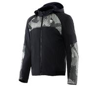 Dainese Ignite 2 Hoodie Motorbike Textile Jacket Black / Moss Grey