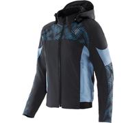 Dainese Ignite 2 Textile Motorcycle Urban City Jacket - Black / Blue Mirage