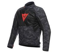 DAINESE DAINESE - Jacket Ignite Air Tex Camo-Gray / Black / Fluo-Red 56