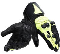 Dainese Impeto D-Dry waterproof Motorcycle Gloves, black-yellow, size XL for Men