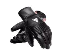 Dainese - Insulating Leather Gloves in PrimaLoft® Gold - Leather Gloves Stretch Limo in Leather - Size M - Black Black M