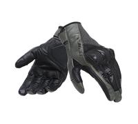 Dainese - Karakum Ergo-Tek Gloves, Summer Motorcycle Gloves, Ventilated Fabric, Knuckle Potectors, Men's Motorcycle Gloves, Black/Military Green, M