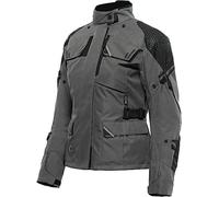 Dainese - Ladakh 3L D-Dry Lady Jacket, Waterproof Motorcycle Touring Jacket, Protections On Shoulders And Elbows, 4 Seasons, Women's Motorcycle Jacket, Iron-Gate/Black, 38