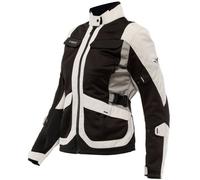 Dainese Ladies Desert Textile Motorcycle Motorbike Jacket - Peyote Black Grey