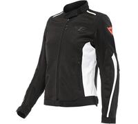 Dainese Ladies HydraFlux 2 Air D-Dry Textile Motorcycle Jacket - Black / White
