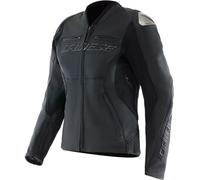 Dainese Ladies Racing 5 Leather Motorbike Motorcycle Jacket - Black