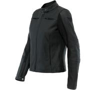 Dainese Ladies Razon 2 Leather Motorbike Jacket - Black