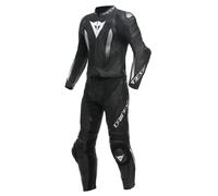 DAINESE LAGUNA SECA 5 2-piece perforated leather suit black-black-white 48