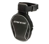 Dainese - Leg-Bag, Waterproof Motorbike Leg Bag, Motorcycle Thigh Pouch with Zip Closure, Motorcycle Bag Adjustable, Unisex, Adult Leg Pouch, Motorbike Accessories for Man & Woman, Black