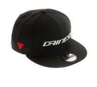 Dainese Logo 9FIFTY Wool Snapback Cap - Black Sport Casual Baseball Cap