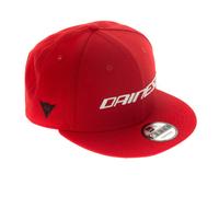 Dainese Logo 9Fifty Wool Snapback Cap Red Sports Urban Casual Baseball Cap