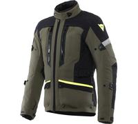 Dainese Mangen Absoluteshell Pro waterproof Motorcycle Textile Jacket, green, size 56 for Men