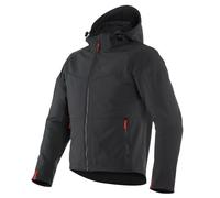 Dainese Men Ignite Black Textile Motorcycle Hooded Jacket