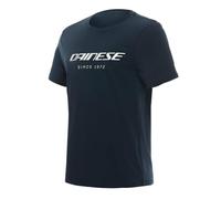 Dainese Men's Essence Wordmark Short-Sleeved Crew-Neck T-Shirt, Carbonio, XL