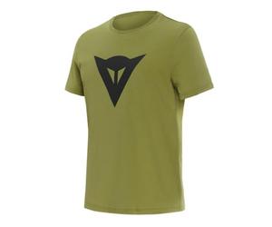 Dainese Men's Hyper Speed Demon Short-Sleeved Crew-Neck T-Shirt, Olive Branch, XXL