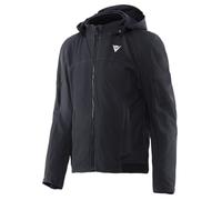 Dainese Men's Ignite 2 Tex Fabric Hooded Biker Jacket, Black, 56