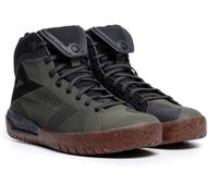 Dainese Metractive Air Grape-Leaf Black Leather Motorcycle Shoes CE Approved