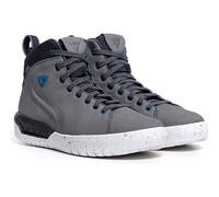 Dainese Metractive D-WP Ladies Motorcycle Riding Shoes Dark Grey / White