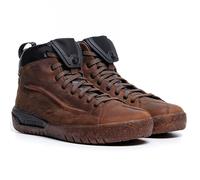 Dainese Metractive D-WP Leather Boots Motorbike Motorcycle Brown Natural Rubber