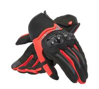 Dainese MIG 3 Air Motorcycle Motorbike Textile Gloves Black / Lave Red