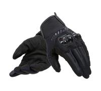 DAINESE MIG 3 AIR TEX SUMMER BLACK MOTORCYCLE MOTORBIKE SHORT SPORTS GLOVES