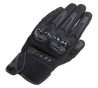 Dainese Mig 3 Air Textile Motorcycle Motorbike Gloves - Black / Black