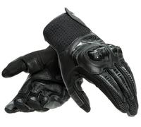Dainese Mig 3 Leather Gloves - Black Motorcycle Motorbike