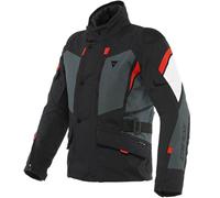 Dainese Motorbike Carve Master 3 Gore-Tex Jacket Black Ebony Lava Red