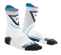 Dainese Motorcycle Base Layer Dry Mid Socks - Black / Blue