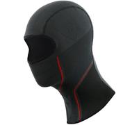 Dainese Motorcycle Base Layer Helmet Liner Thermo Balaclava - Black / Red