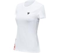 Dainese Logo Ladies T-Shirt, black-white, size L for Women