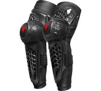 Dainese MX 1 Black Knee Guards Pair Off-Road Dirt Bike Vented Limb Protectors