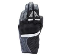 Dainese - Namib Gloves, Summer Motorcycle Gloves, with Elastic and Ventilated Fabric, Touchscreen, Men, Black/Iron Gate, L