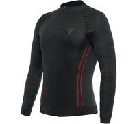 Dainese No Wind Thermo LS, Motorbike Thermal Base Layer, Men, Black/Red, M