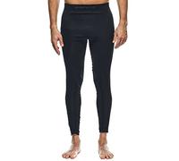 Dainese Motorcycle Base Layer Pants No Wind Thermo Trousers - Black / Red