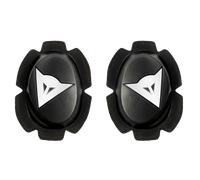 Dainese Pista High Density Race Replacement Knee Slider Black/White Race Spor...