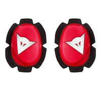 Dainese Pista Motorcycle Motorbike Knee Sliders Red / White