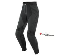 Dainese Pony 3 Ladies Black/Black Touring Urban Leather Motorcycle Jeans EU 4...
