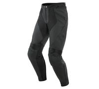Dainese Pony 3 Motorcycle Leather Pants, black, size 3XL