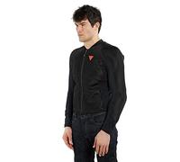 Dainese Pro-Armor Safety Jacket 2.0, Motorbike Protective Armour Vest, Black/Black, XS