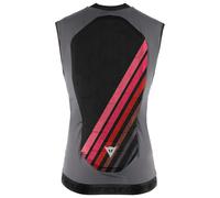 Dainese - Protection Vest - Flexagon Waistcoat 2 Wmn Silver Filigree/Stretch Limo for Women - Size S - Black Black S